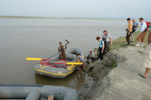 Gentle wildlife rafting with the experts at Koshi Tappu Wildlife Camp