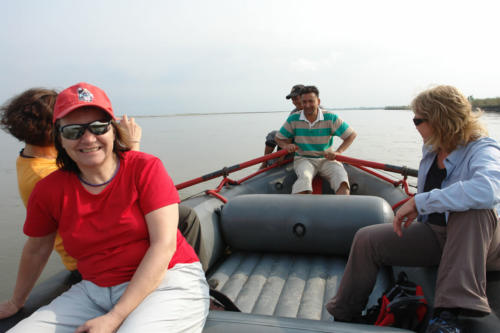 Gentle wildlife rafting with the experts at Koshi Tappu Wildlife Camp