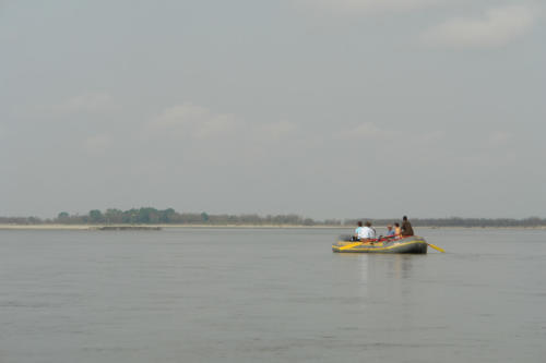 Gentle wildlife rafting with the experts at Koshi Tappu Wildlife Camp