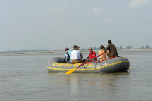 Gentle wildlife rafting with the experts at Koshi Tappu Wildlife Camp