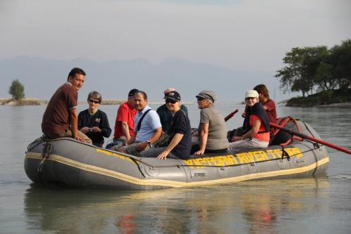 Gentle wildlife rafting with the experts at Koshi Tappu Wildlife Camp