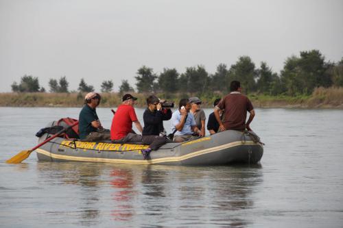 Gentle wildlife rafting with the experts at Koshi Tappu Wildlife Camp