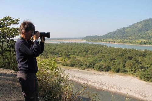 Jeep safari with the expert guides at Koshi Tappu Wildlife Camp