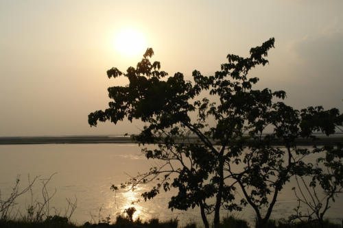 Village walk with the expert guides at Koshi Tappu Wildlife Camp