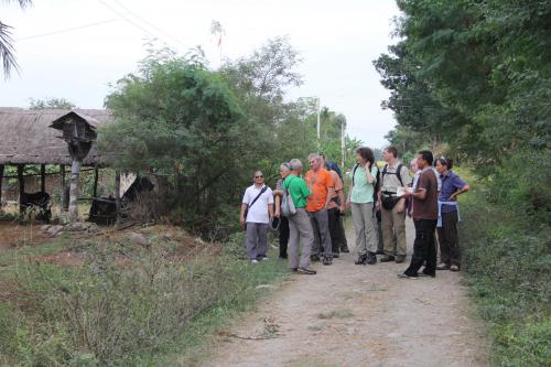 Village walk with the expert guides at Koshi Tappu Wildlife Camp